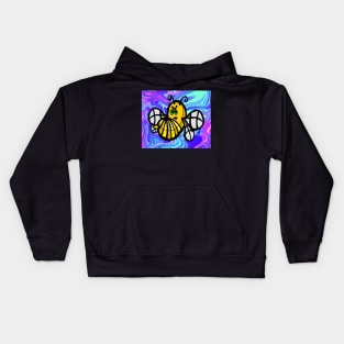 Bee,Bumblebee,Tattoo,Graffiti by LowEndGraphics Kids Hoodie